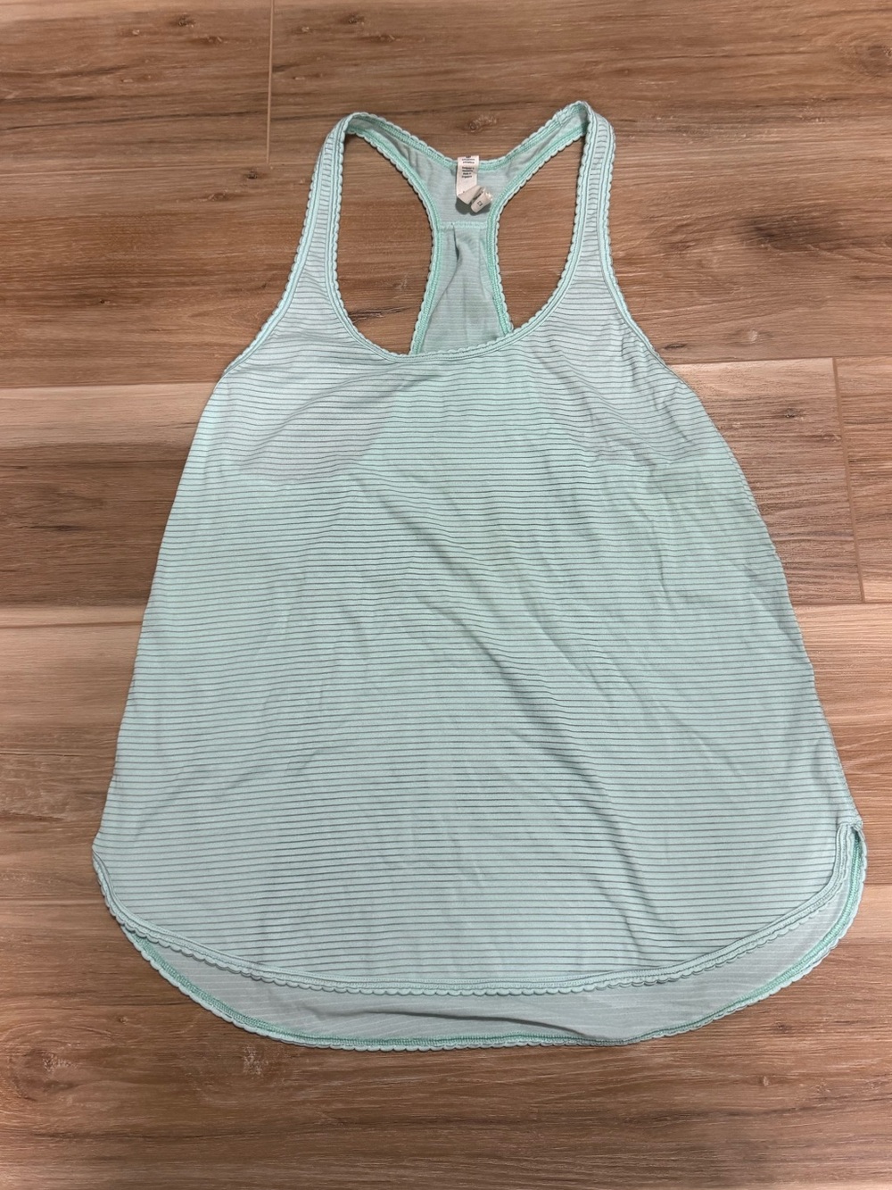 Lululemon 105 F Singlet heathered aquamarine